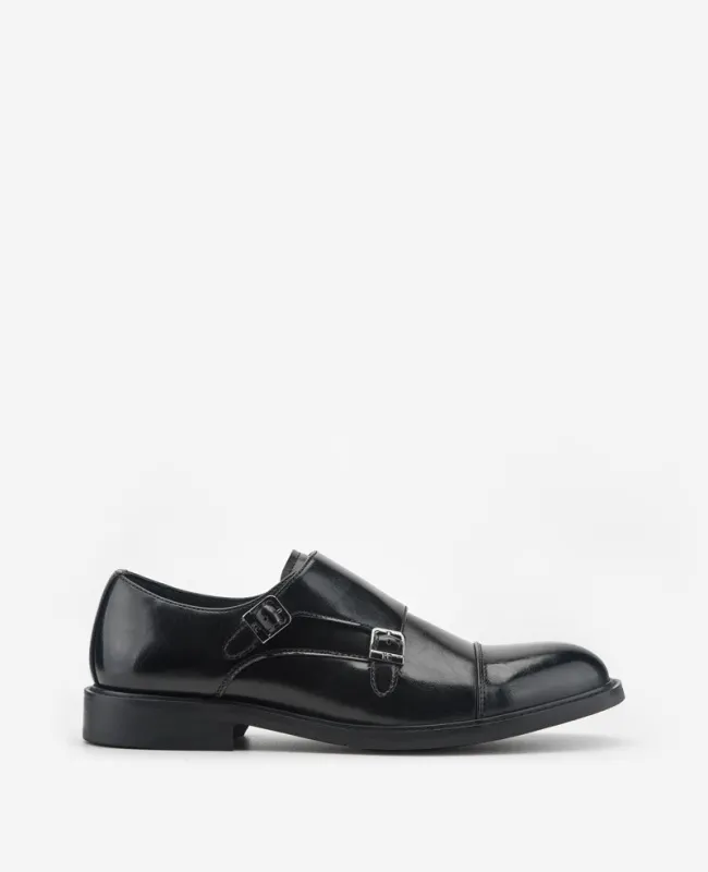 REACTION - Leland Monk Strap Cap Toe Oxford made by Marc Fisher