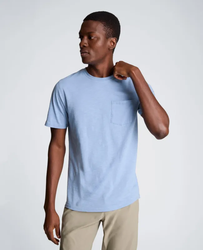 Crew Neck Tee with Pocket made by Kenneth Cole