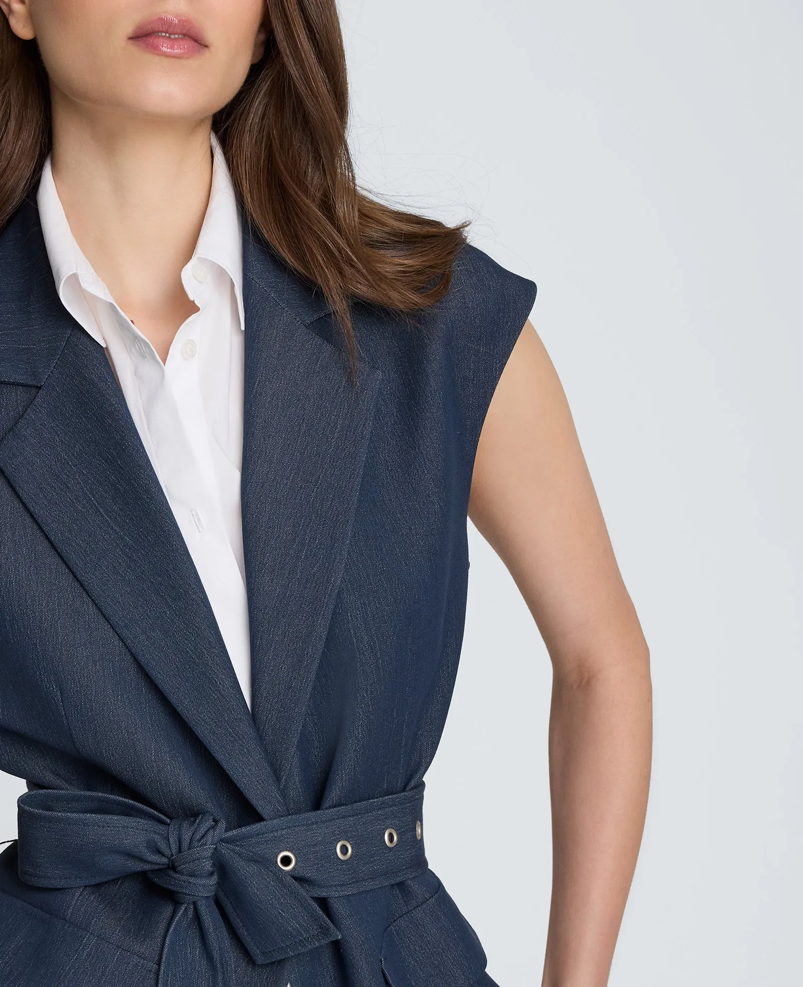 Belted Vest with Removeable Shirt sold by Kenneth Cole product image thumbnail 4