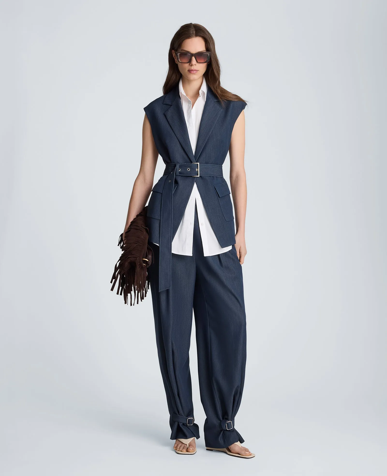 Belted Vest with Removeable Shirt sold by Kenneth Cole product image thumbnail 5