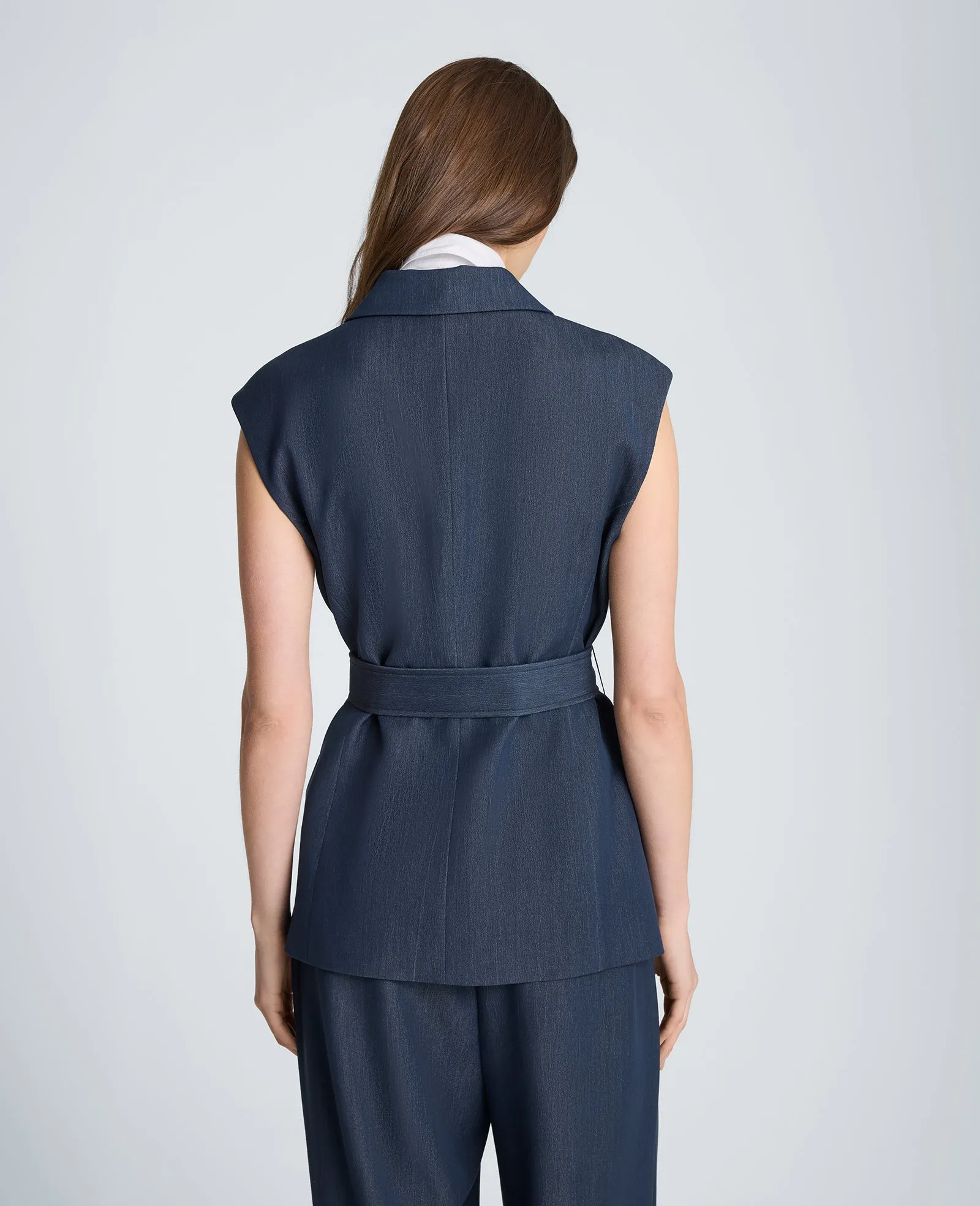 Belted Vest with Removeable Shirt sold by Kenneth Cole product image thumbnail 2