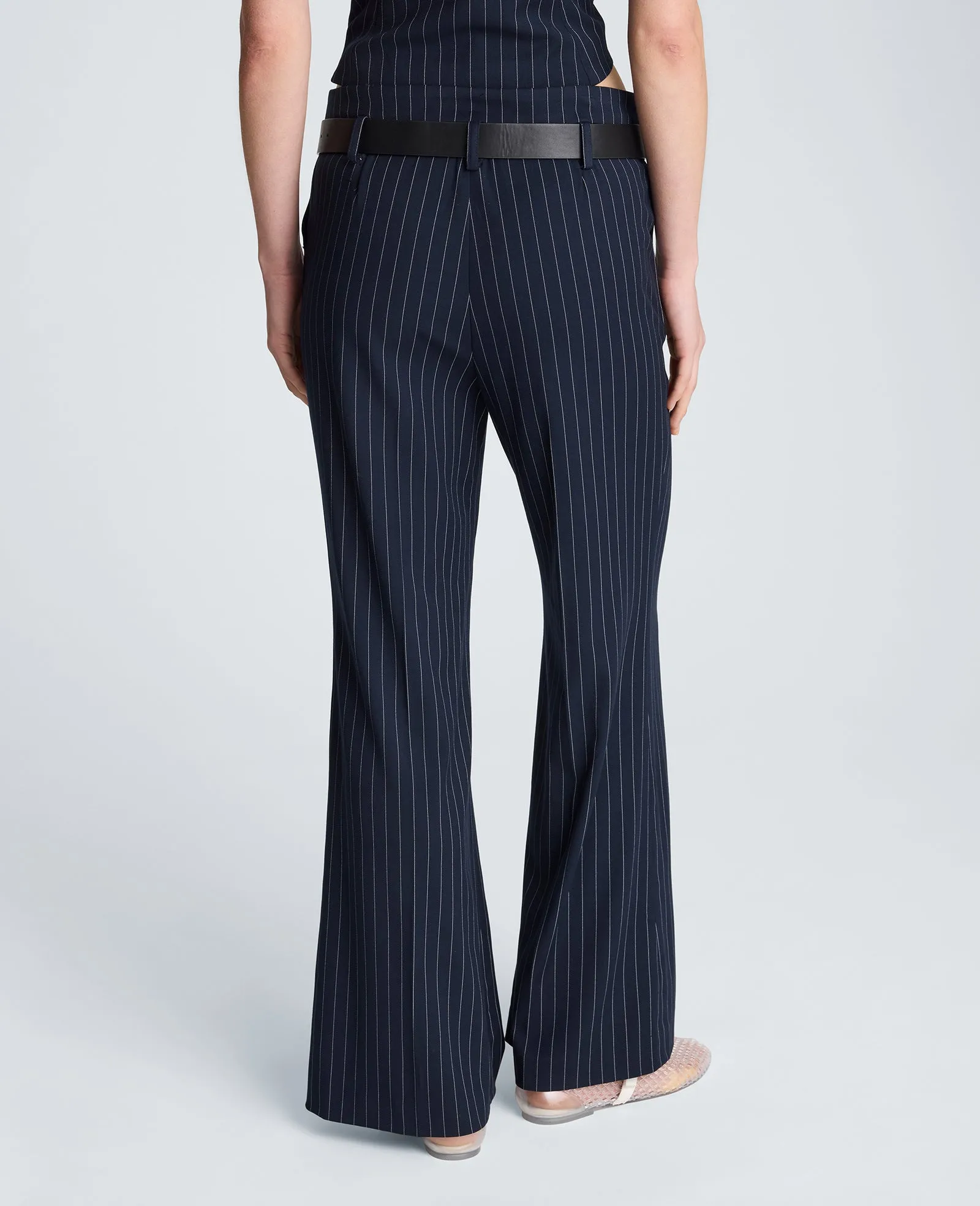 Fly Front Flare Belted Pant sold by Kenneth Cole product image thumbnail 2
