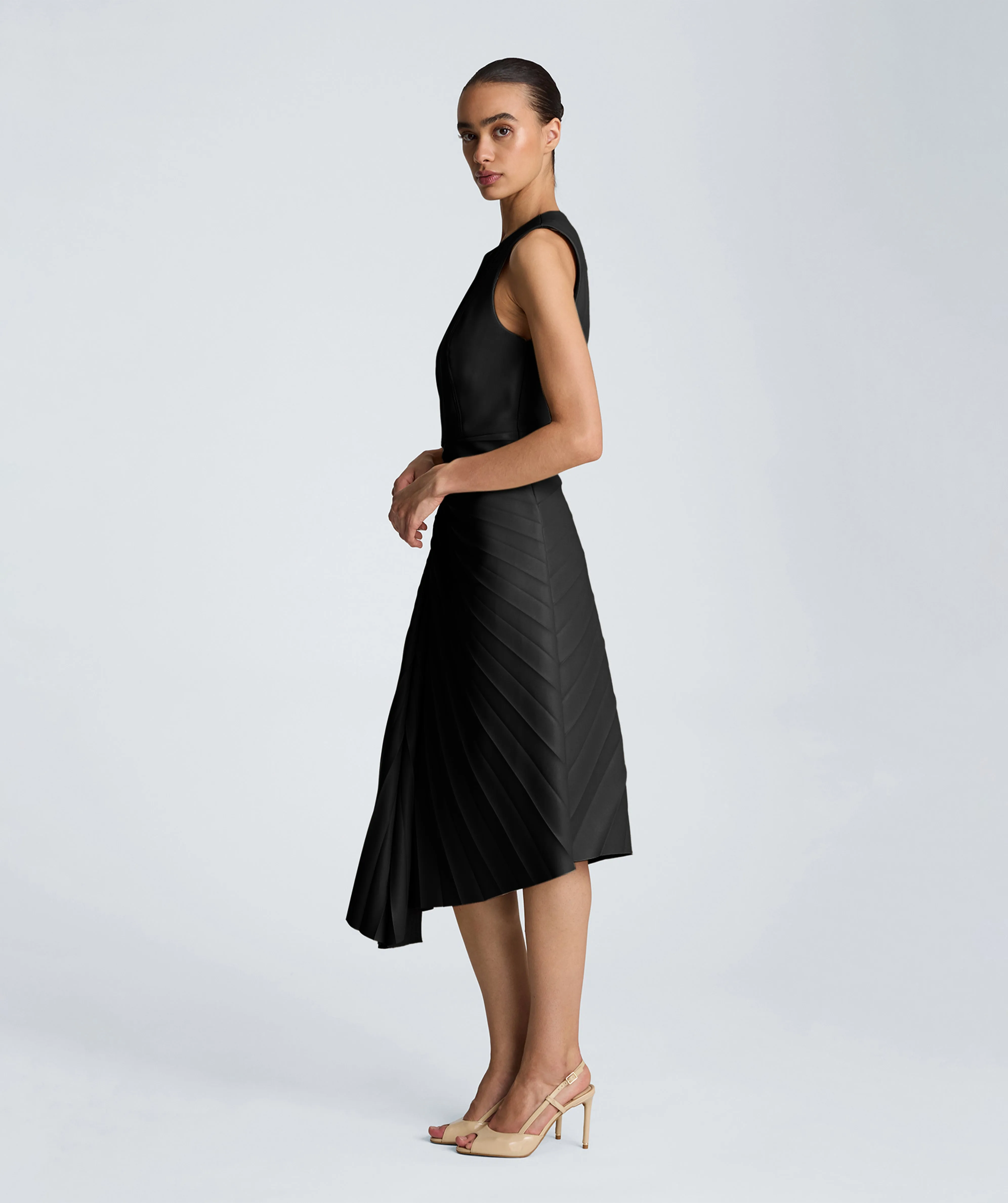 Sunburst Pleat Midi Dress sold by Kenneth Cole product image thumbnail 2