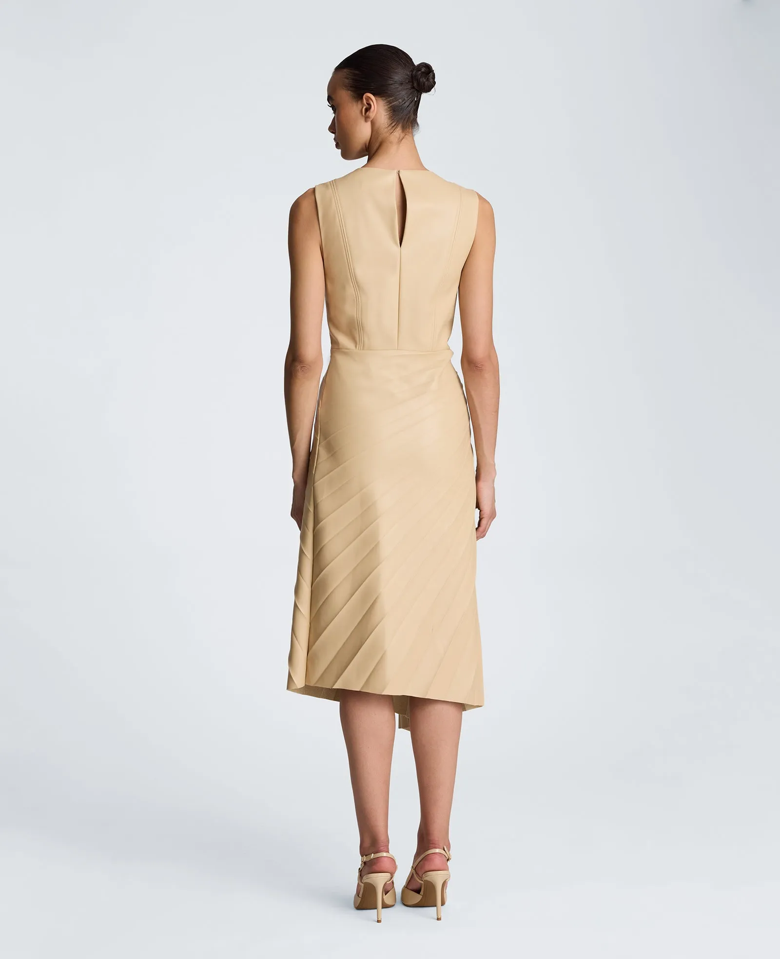 Sunburst Pleat Midi Dress sold by Kenneth Cole product image thumbnail 3