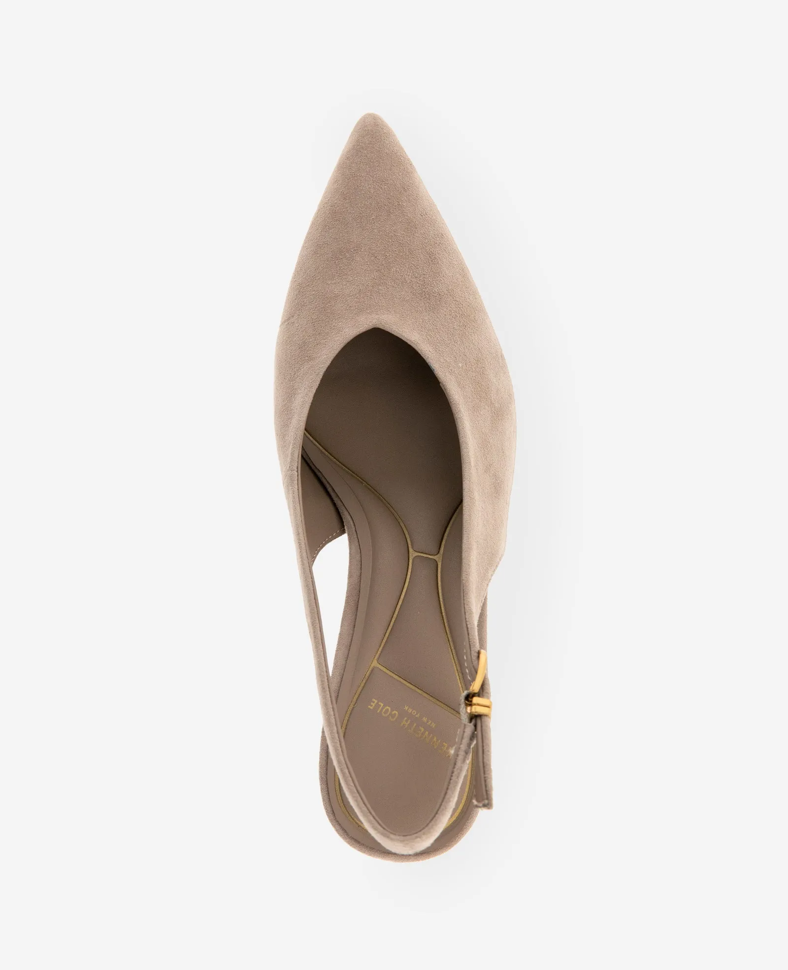 Ulysses Kid Suede Slingback Heel sold by Kenneth Cole product image thumbnail 4