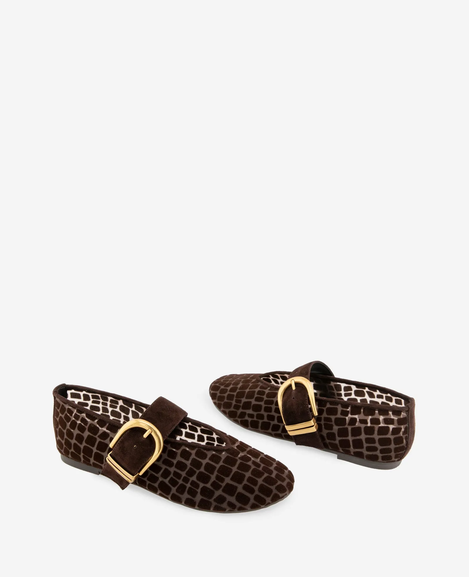 Tamarra Croco Mesh Ballet Flat sold by Kenneth Cole product image thumbnail 2