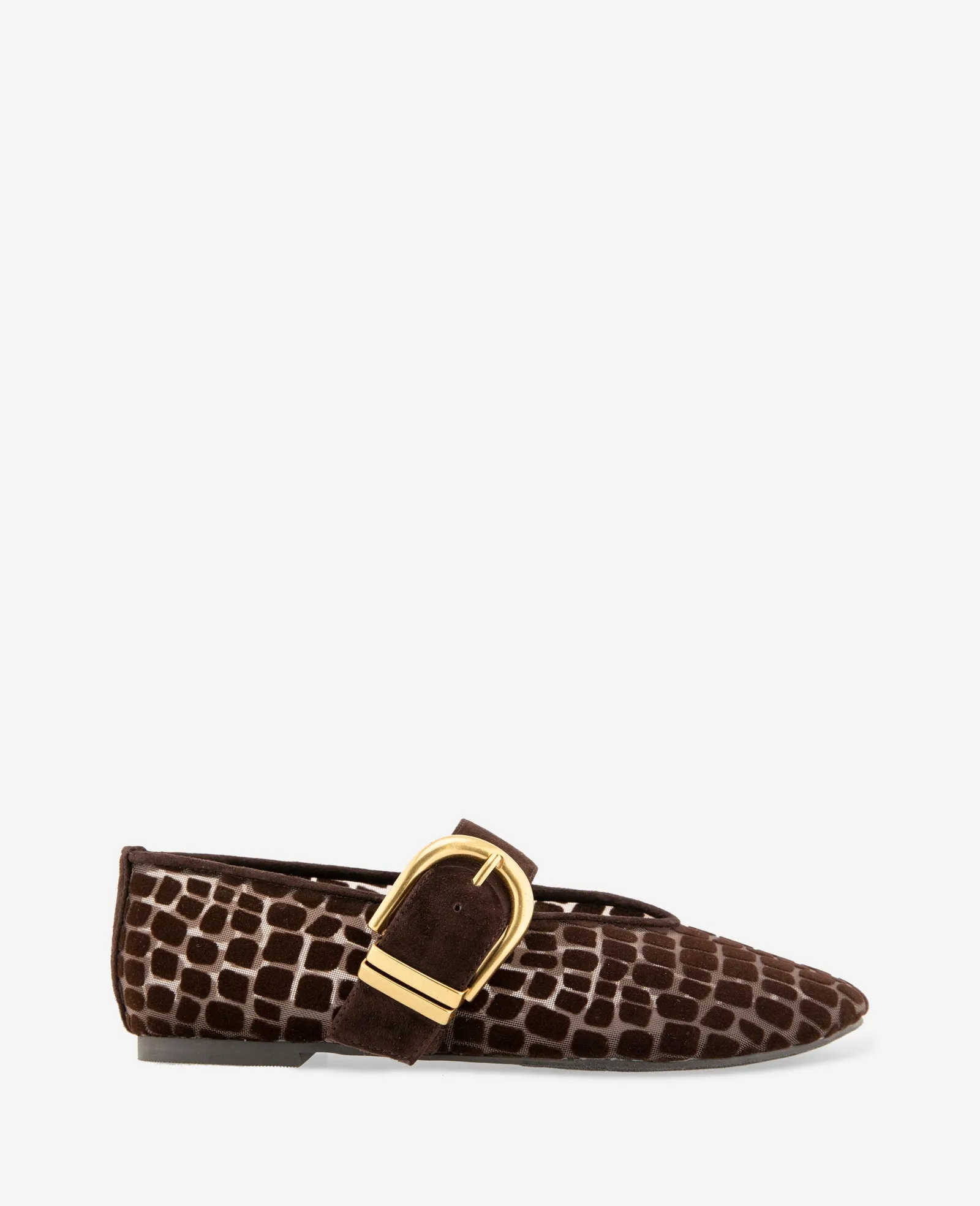 Tamarra Croco Mesh Ballet Flat sold by Kenneth Cole