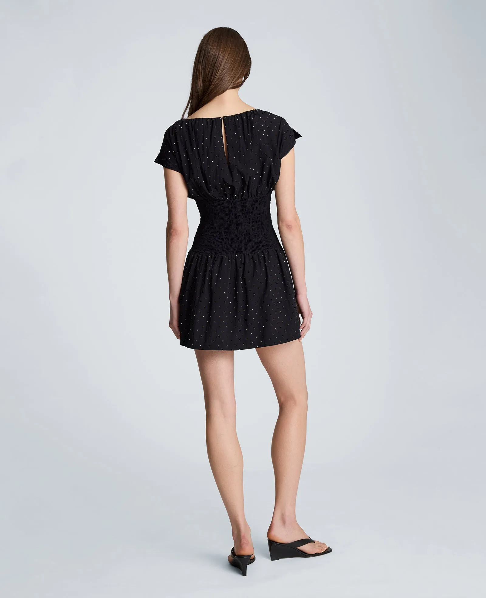 Smocked Waist Mini Dress sold by Kenneth Cole product image thumbnail 2