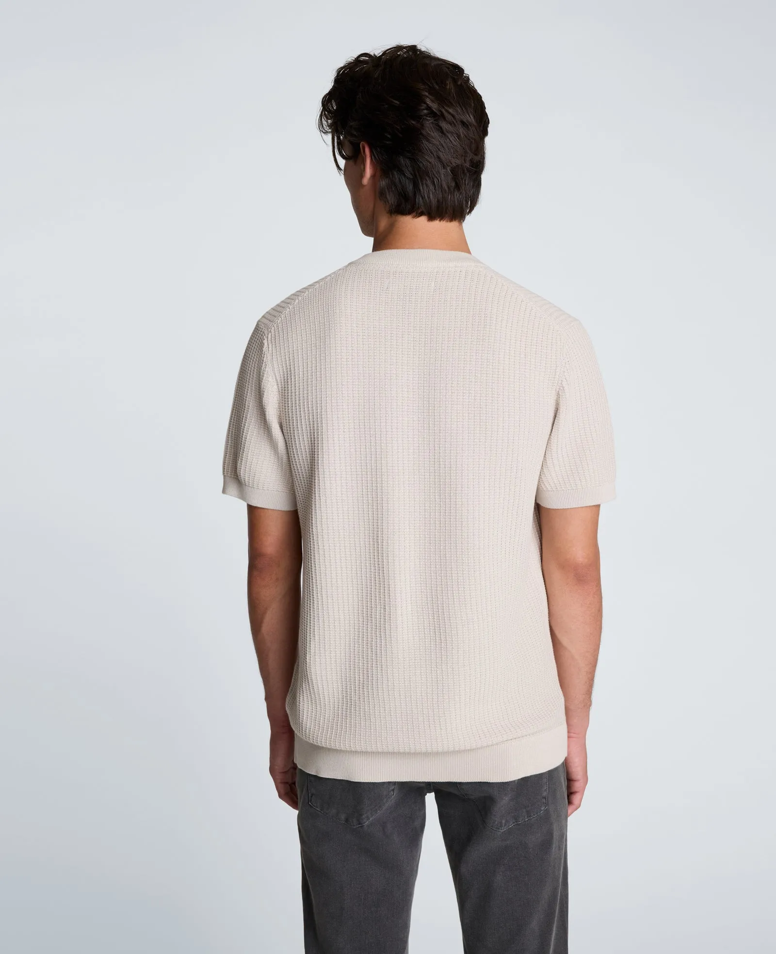 Johnny Collar Henley Sweater sold by Kenneth Cole product image thumbnail 2