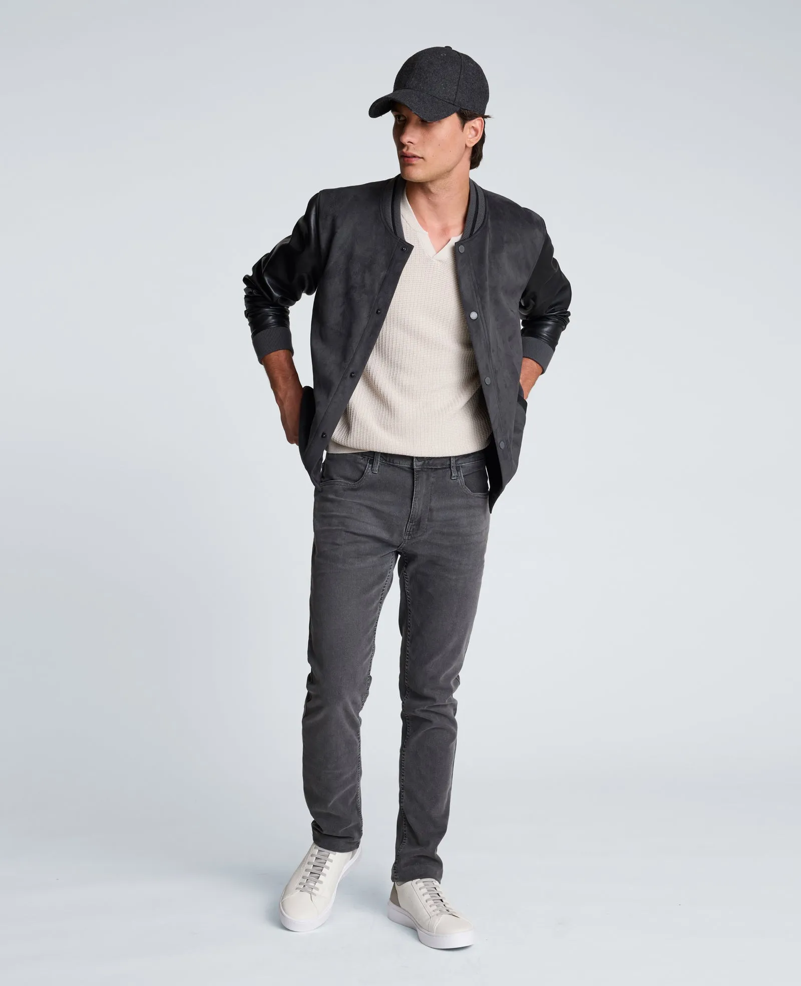 Johnny Collar Henley Sweater sold by Kenneth Cole product image thumbnail 4