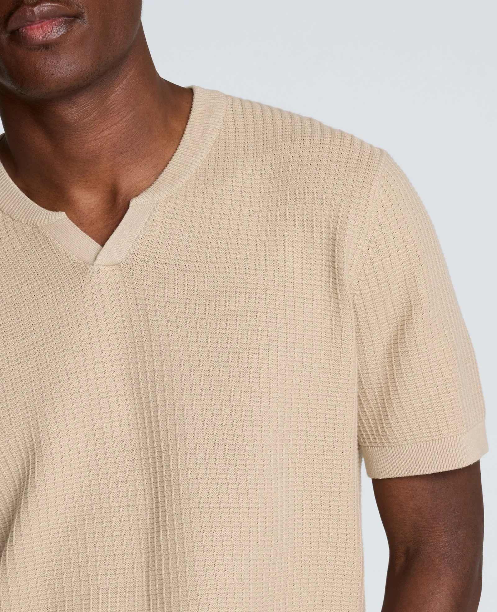Johnny Collar Henley Sweater sold by Kenneth Cole product image thumbnail 5