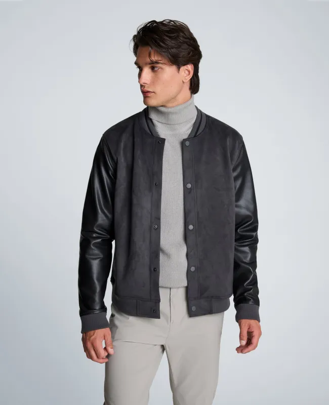 Varsity Bomber Jacket made by Kenneth Cole