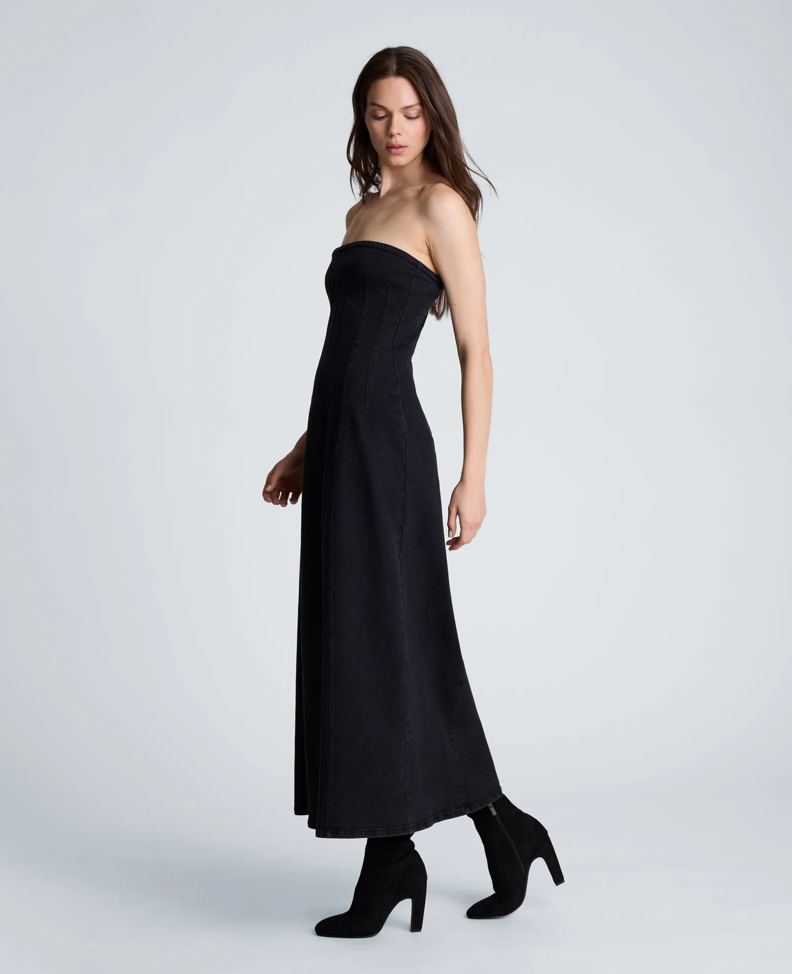 Strapless Maxi Dress with Smocking sold by Kenneth Cole product image thumbnail 3