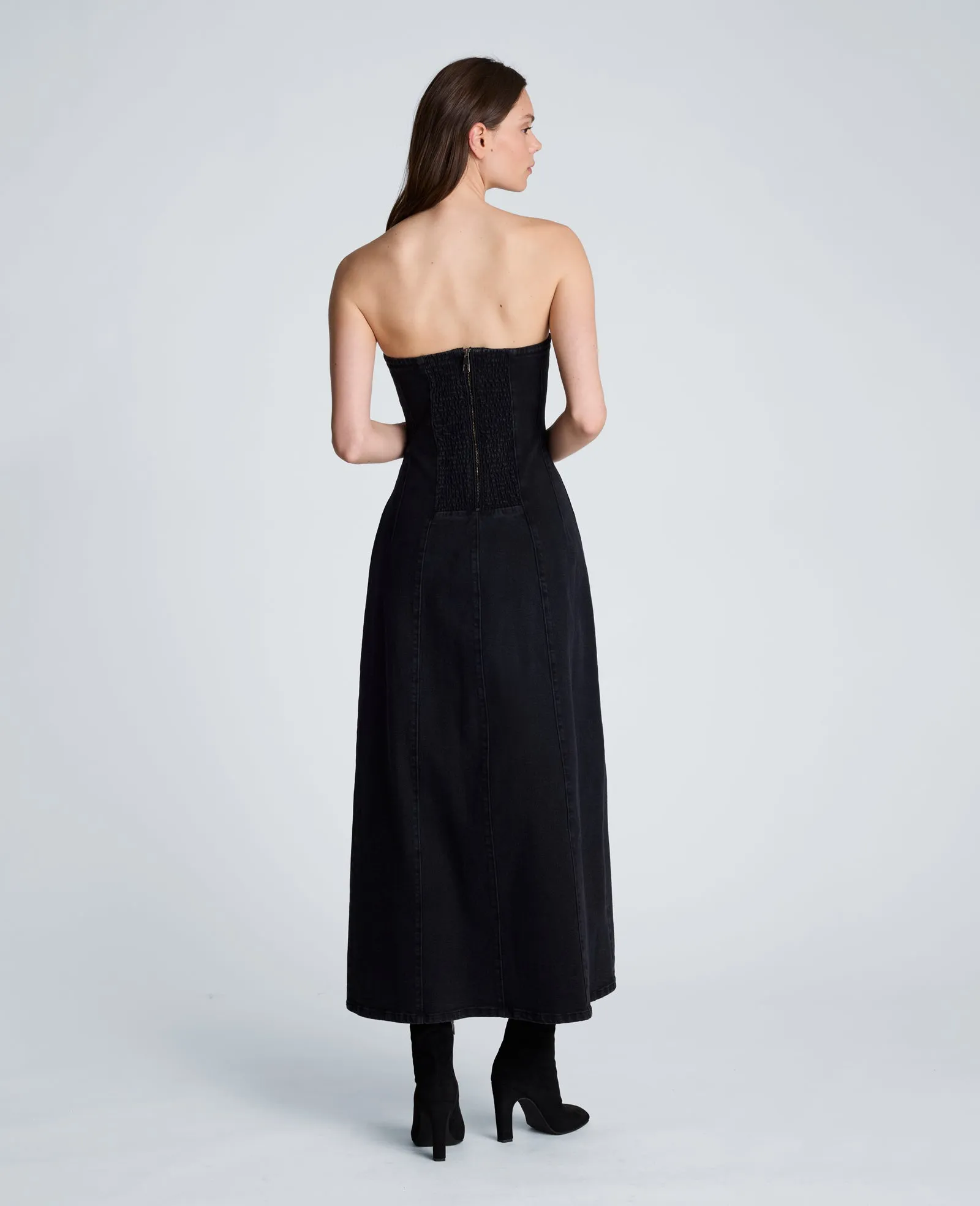 Strapless Maxi Dress with Smocking sold by Kenneth Cole product image thumbnail 2