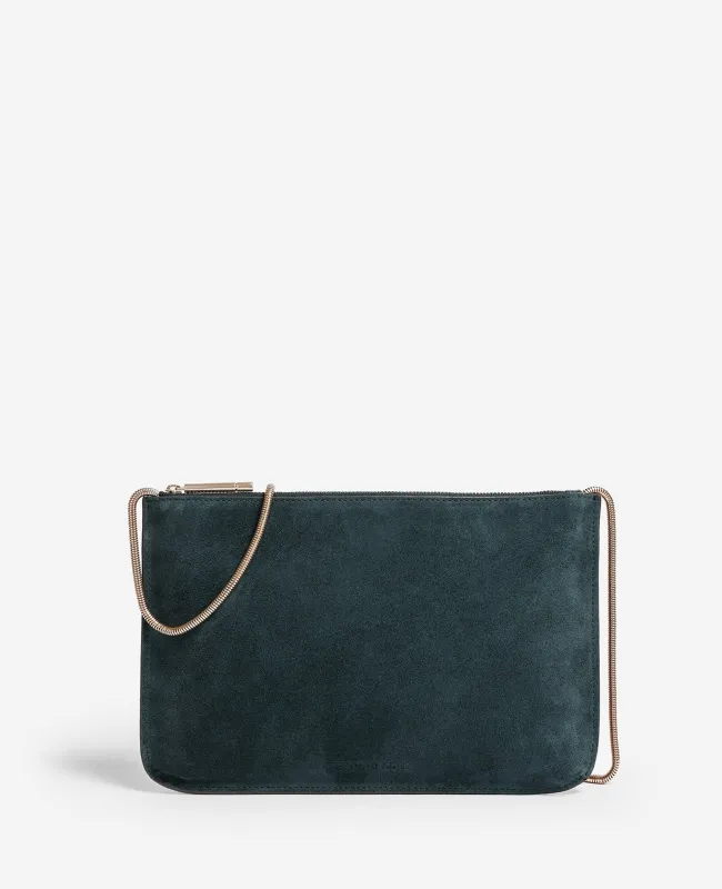 Highline Suede Disco Crossbody Bag made by Kenneth Cole