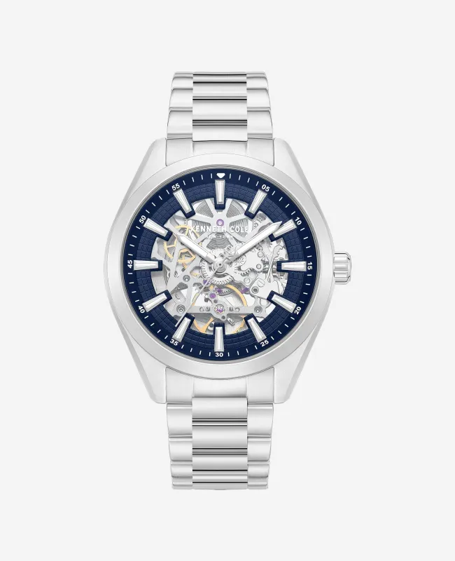 Skeleton Automatic Bracelet Watch made by Kenneth Cole