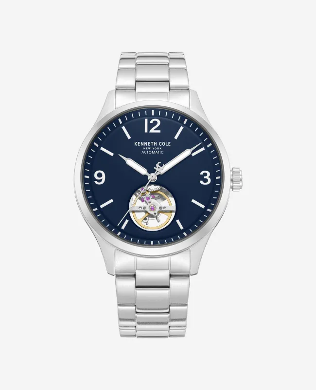 Open Heart Automatic Bracelet Watch made by Kenneth Cole