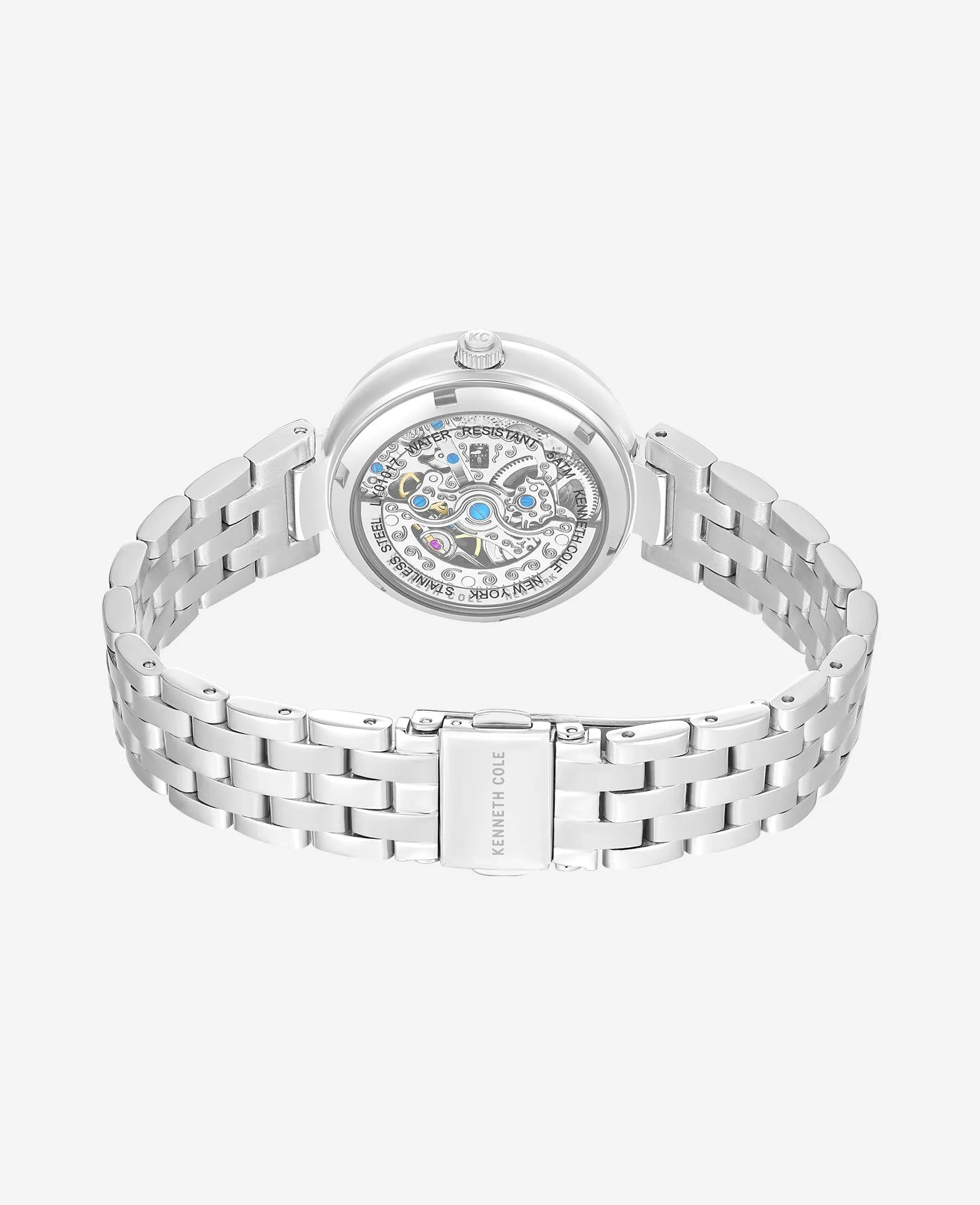 Open Heart Automatic Crystal Lined MOP Dial Bracelet Watch sold by Kenneth Cole product image thumbnail 4