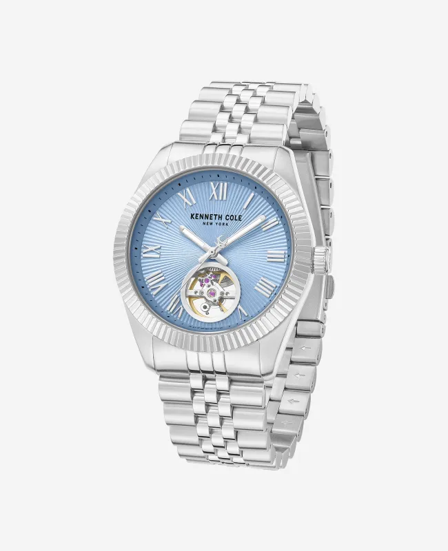 Open Heart Automatic Bracelet Watch made by Kenneth Cole