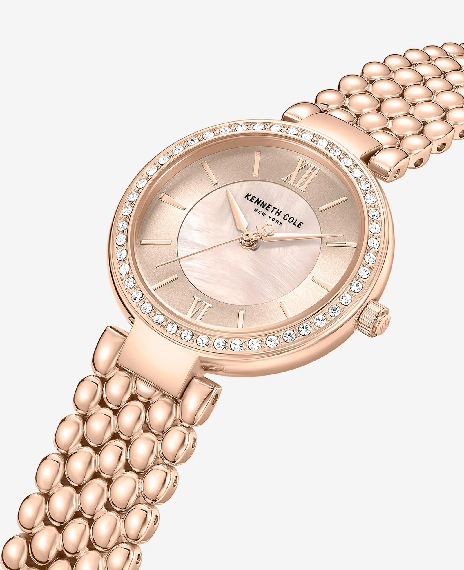 Classic Crystal Lined Outer Dial Rose Gold Bracelet Watch sold by Kenneth Cole product image thumbnail 2