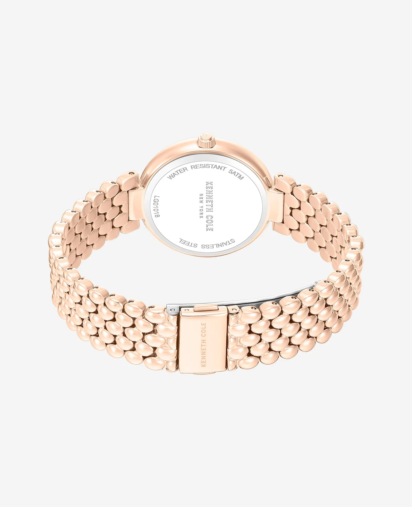 Classic Crystal Lined Outer Dial Rose Gold Bracelet Watch sold by Kenneth Cole product image thumbnail 4