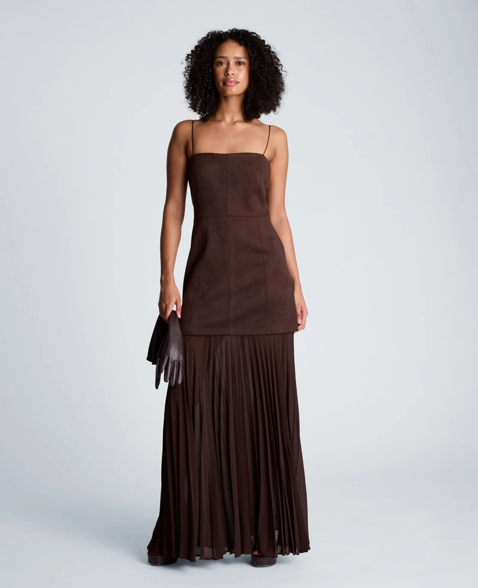 Combo Pleated Midi Dress sold by Kenneth Cole product image thumbnail 4