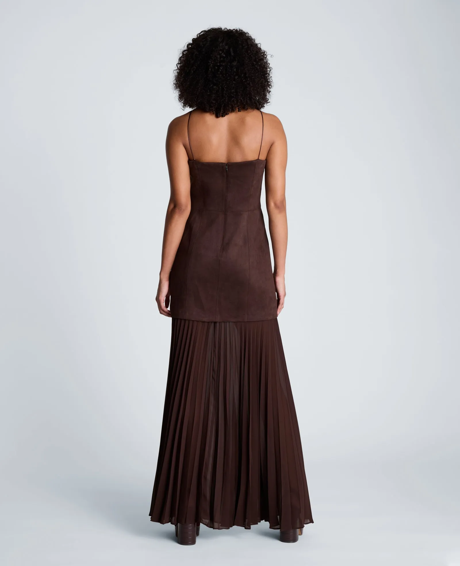 Combo Pleated Midi Dress sold by Kenneth Cole product image thumbnail 2