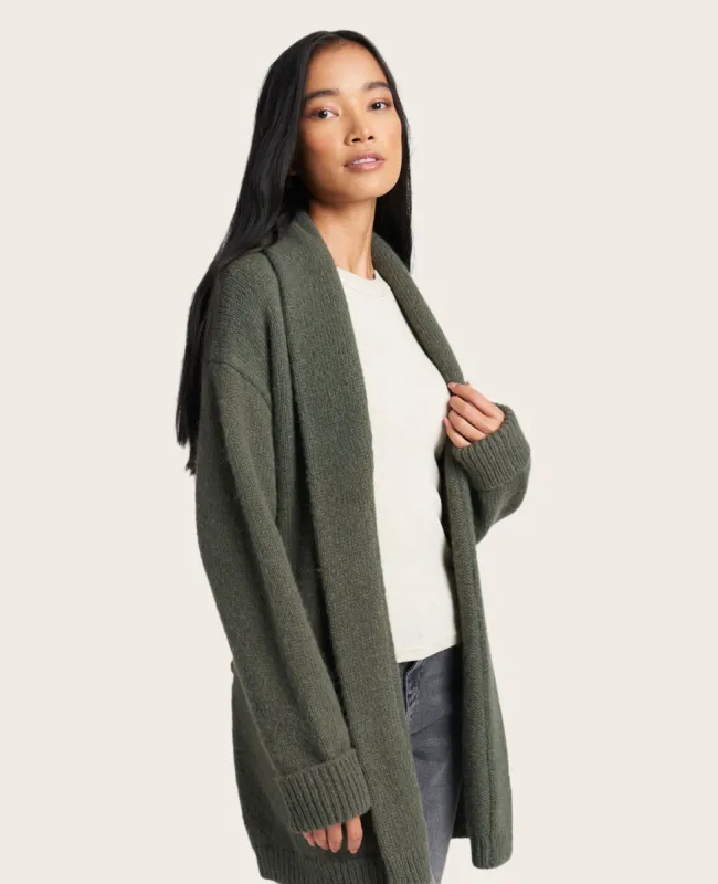 Site Exclusive! Shawl Collar Cardigan sold by Kenneth Cole