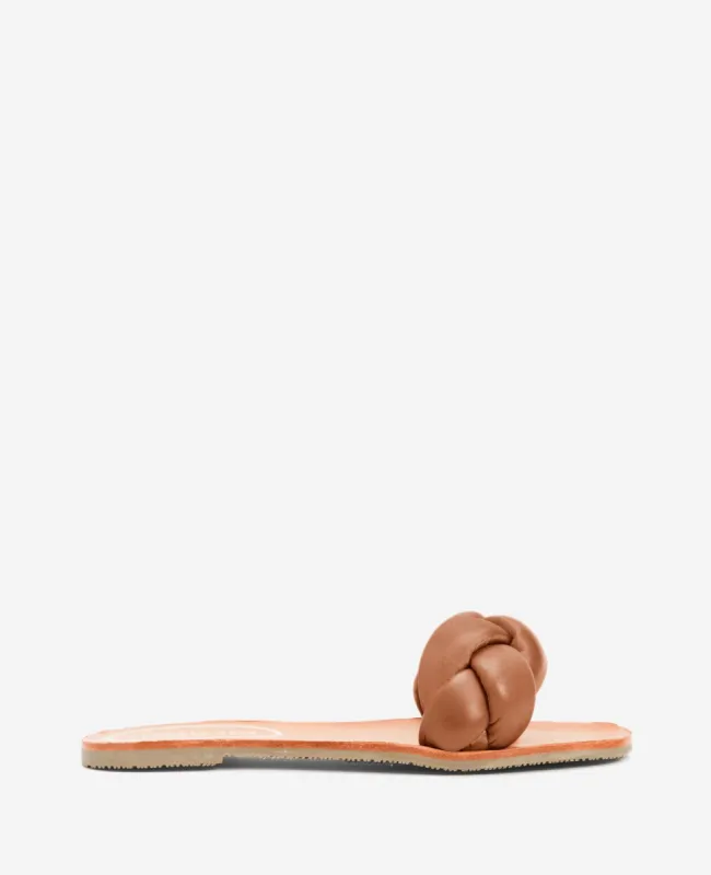 Nellie Leather Braided Sandal sold by Kenneth Cole