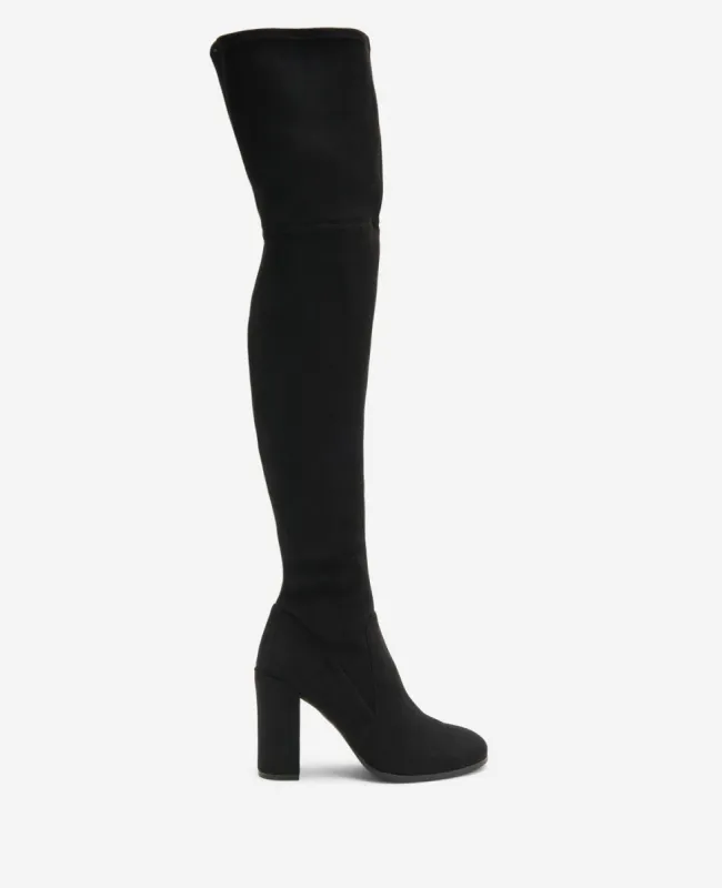 Justin Suede Over-The-Knee Heeled Boot sold by Kenneth Cole