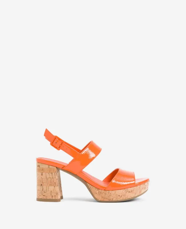 Reebeka Patent Platform Sandal sold by Kenneth Cole