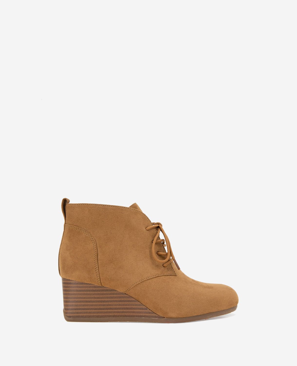 Deka Lace-Up Wedge Bootie sold by Kenneth Cole