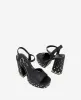 Dolly Stud Ankle Strap Platform Heeled Sandal sold by Kenneth Cole