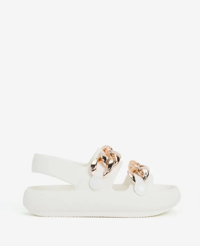 Mello Lightweight Chain Platform Slingback Sandal sold by Kenneth Cole