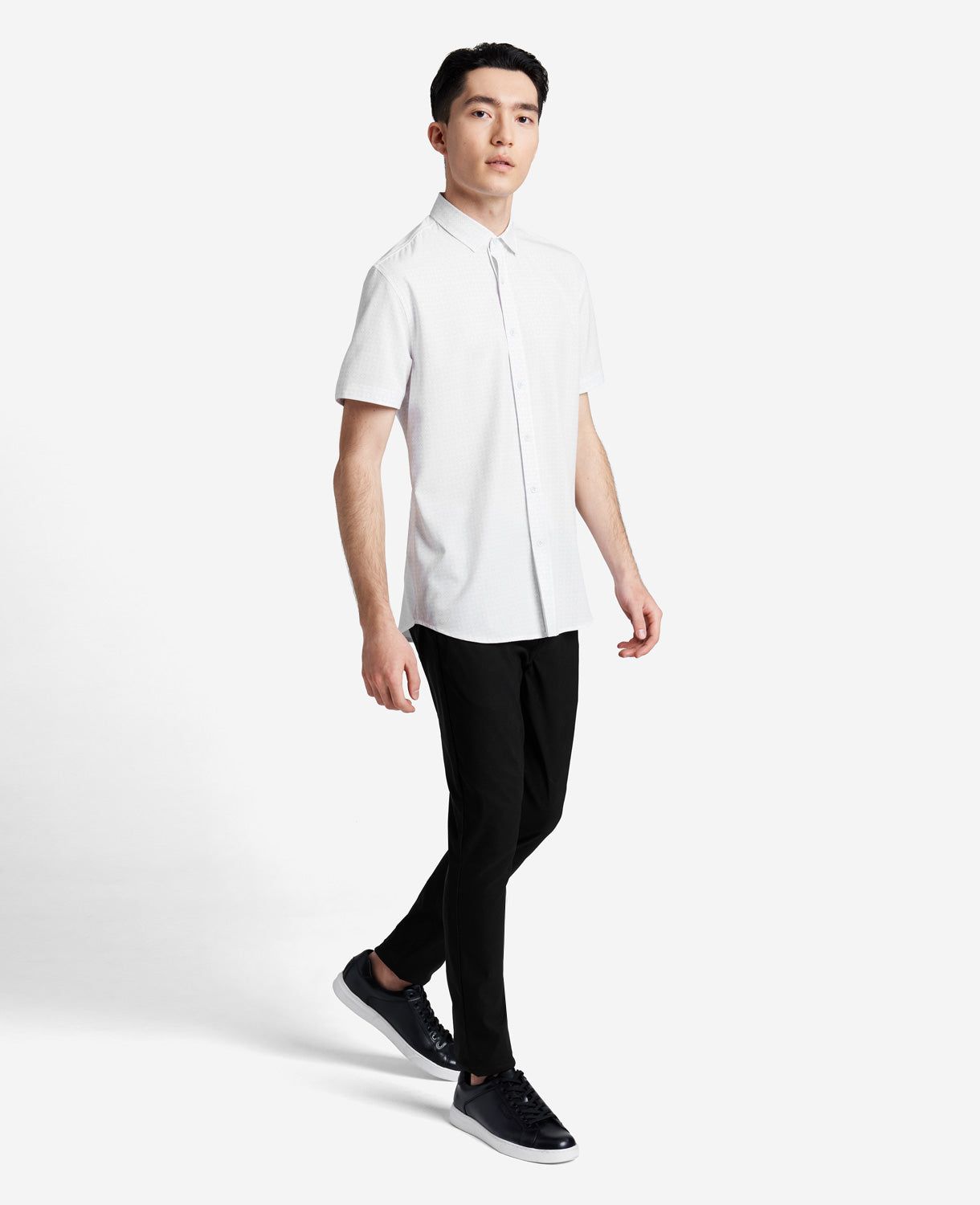 Stretch Short Sleeve Button-Down Shirt sold by Kenneth Cole product image thumbnail 2