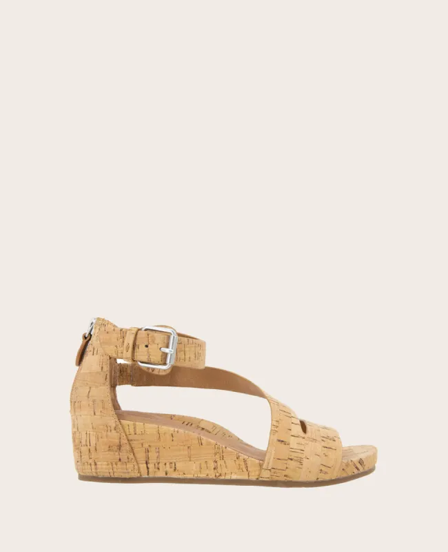 GENTLE SOULS- Gwen Leather Wedge Sandal sold by Kenneth Cole