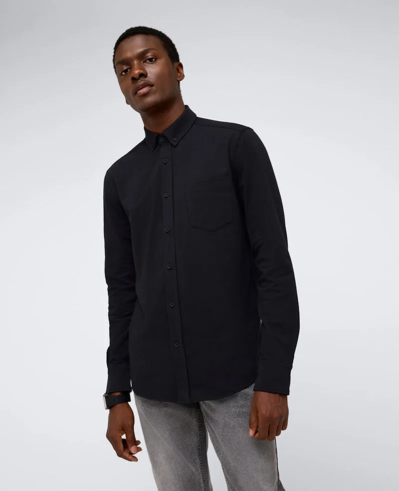 Long Sleeve Button Down Stretch Shirt with Pocket sold by Kenneth Cole