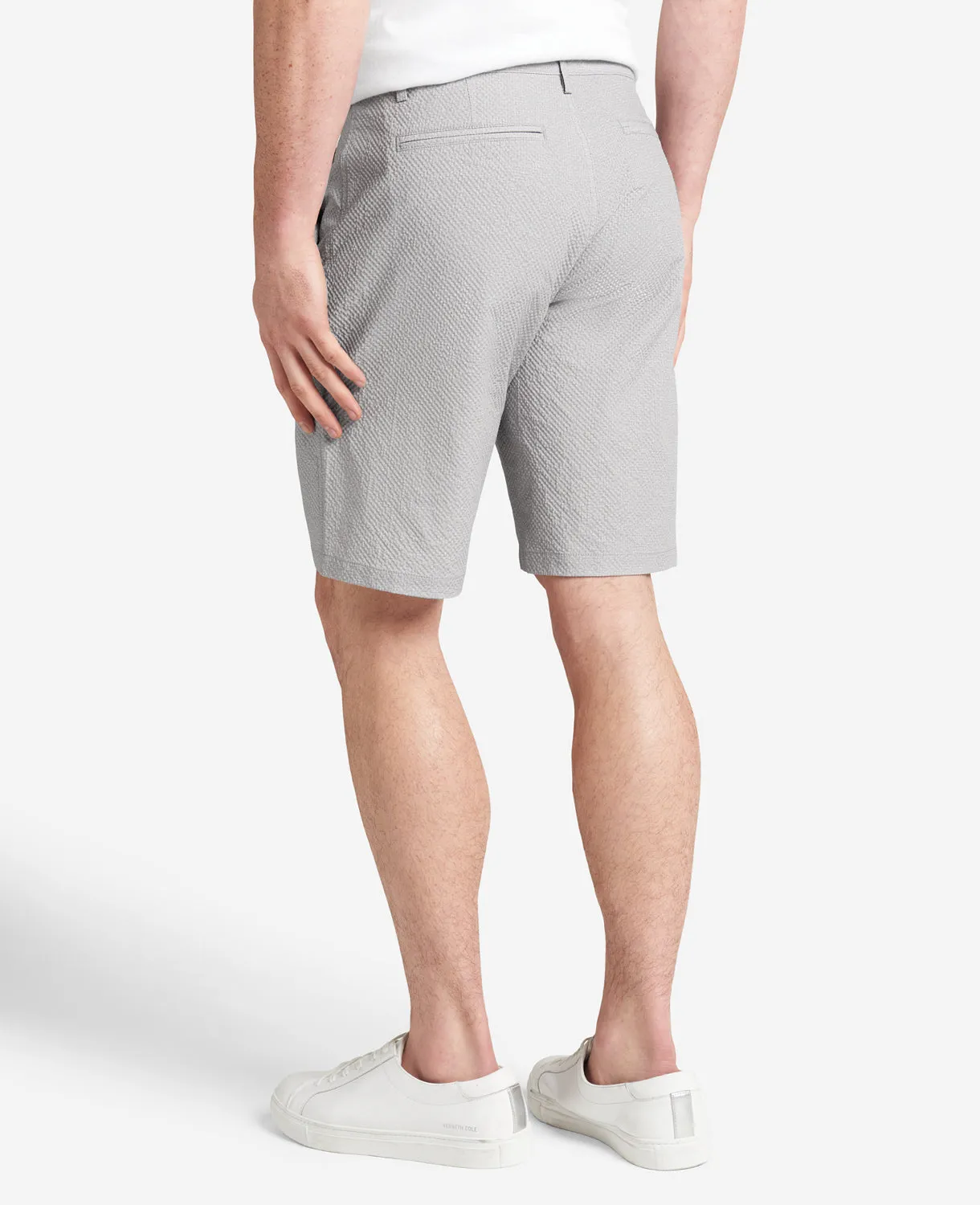 Printed Performance Seersucker Short sold by Kenneth Cole product image thumbnail 5