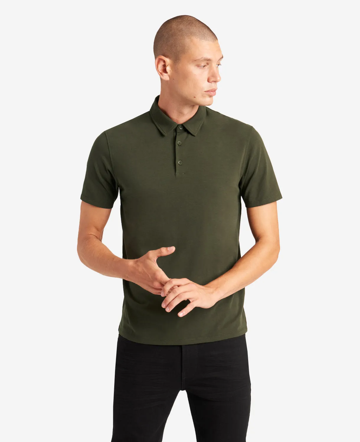 Performance Button Polo sold by Kenneth Cole product image thumbnail 4
