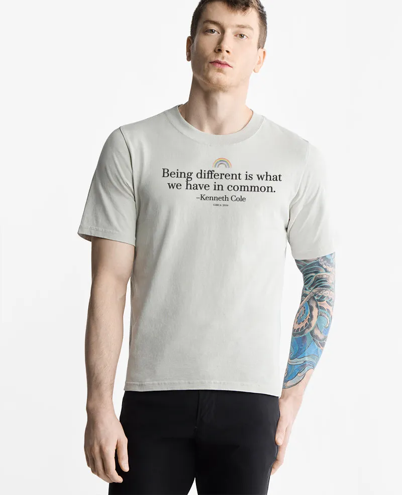 Men's DIFFERENT Regular Tee sold by Kenneth Cole product image thumbnail 5