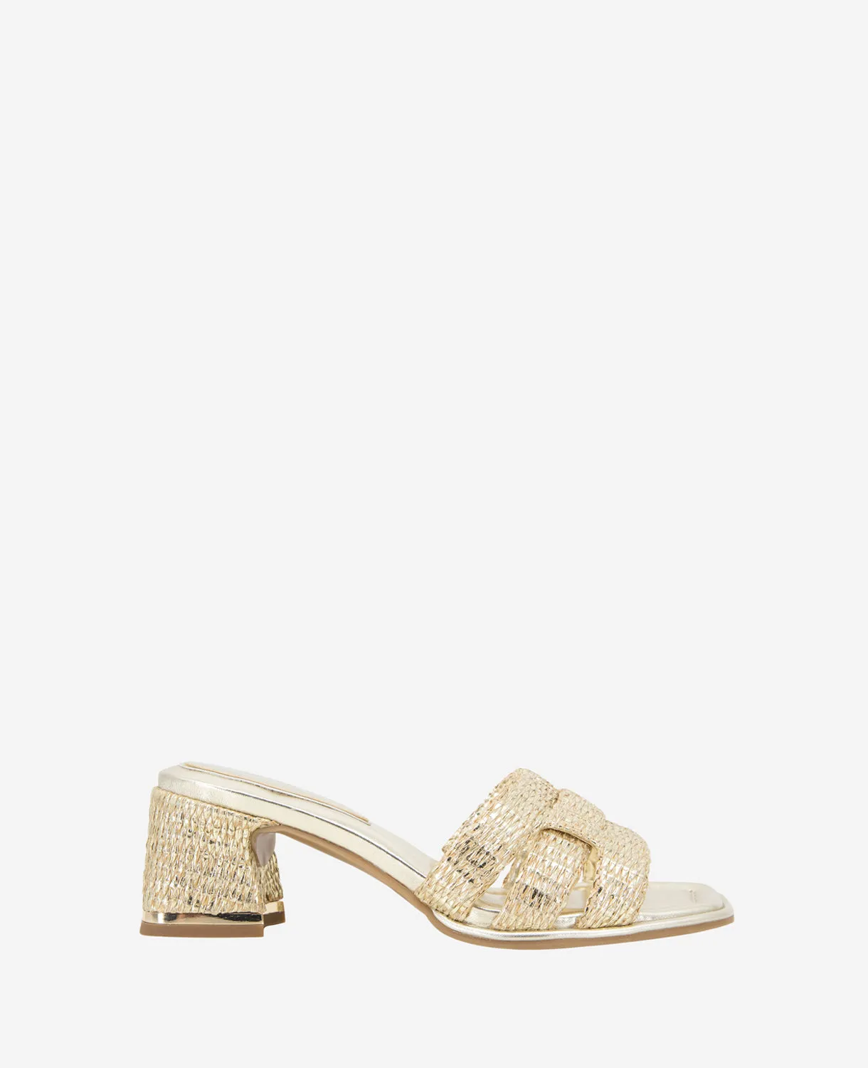 Harper Leather Heeled Sandal sold by Kenneth Cole