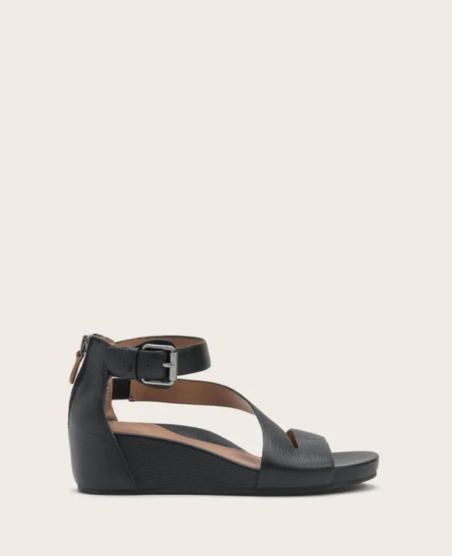 GENTLE SOULS - Gwen Leather Wedge Sandal sold by Kenneth Cole