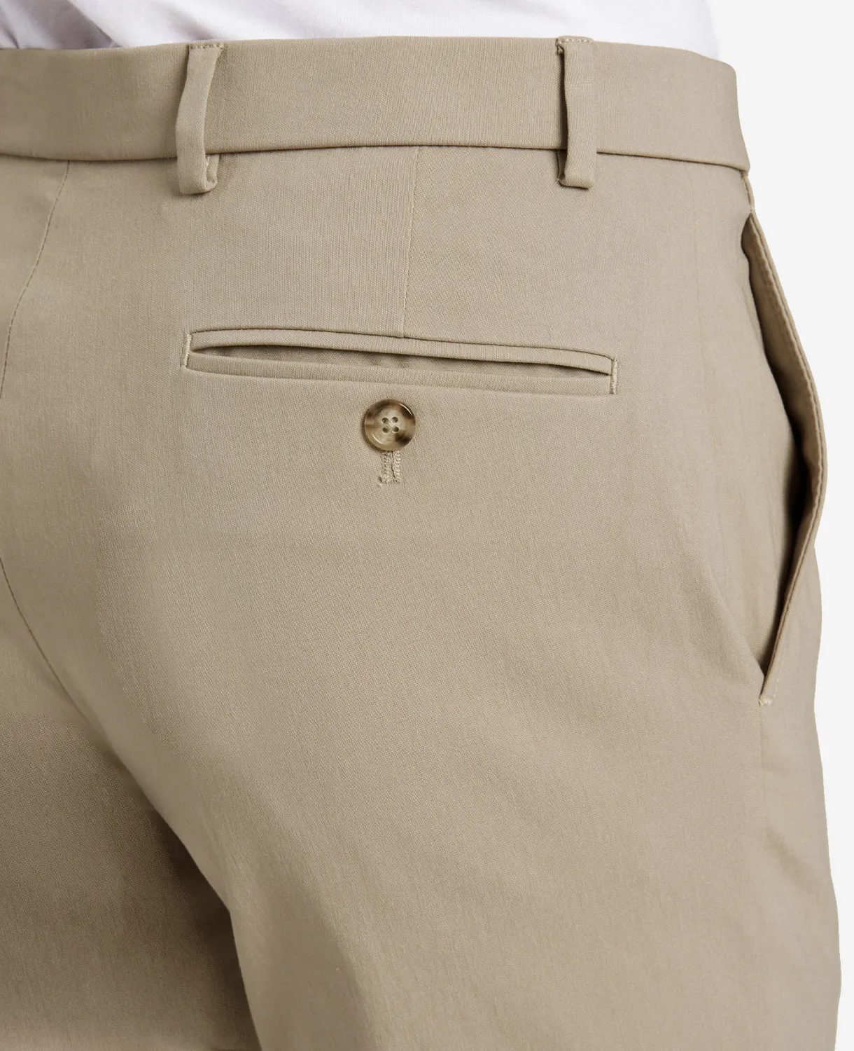 Stretch Twill Regular-Fit Flex Waistband Pant sold by Kenneth Cole product image thumbnail 3