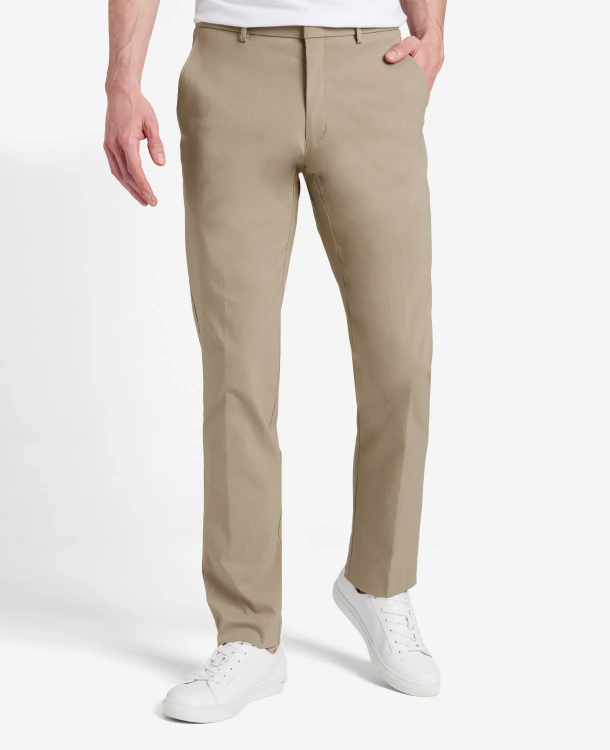 Stretch Twill Regular-Fit Flex Waistband Pant sold by Kenneth Cole product image thumbnail 4