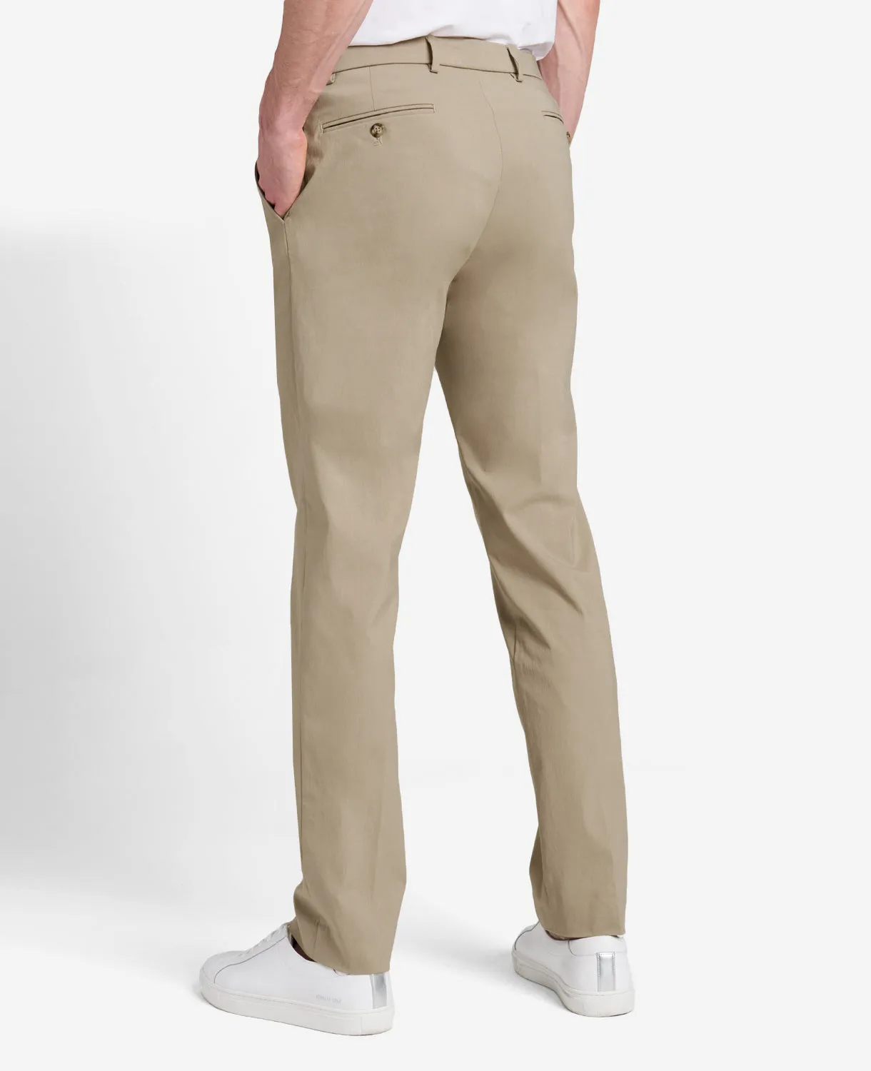 Stretch Twill Regular-Fit Flex Waistband Pant sold by Kenneth Cole product image thumbnail 5