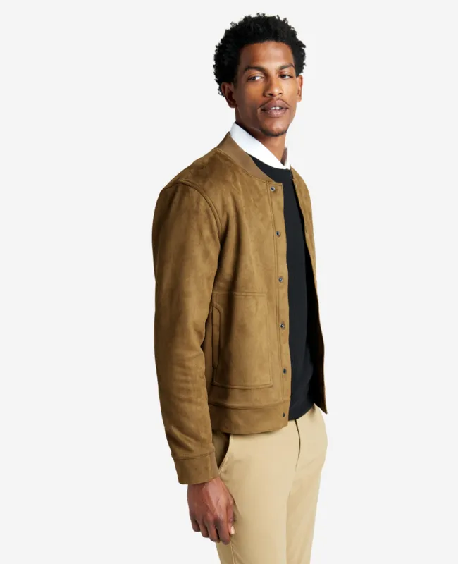 Bomber Collar Trucker Jacket sold by Kenneth Cole