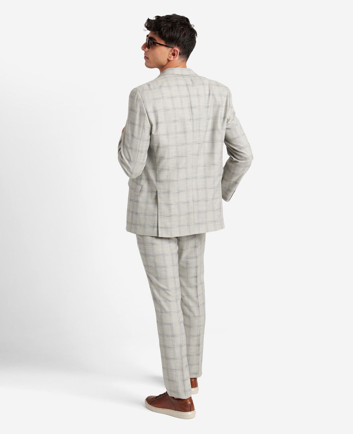 Stretch Slim-Fit Nested Suit sold by Kenneth Cole product image thumbnail 5