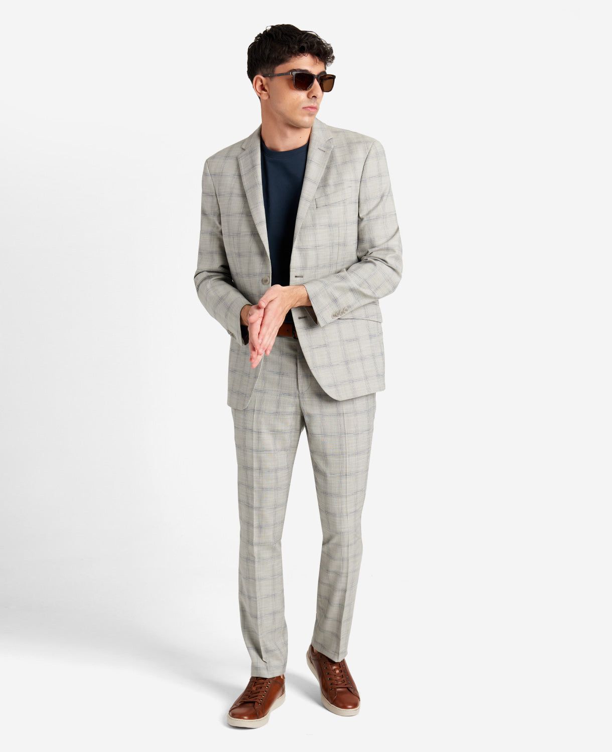 Stretch Slim-Fit Nested Suit sold by Kenneth Cole product image thumbnail 2