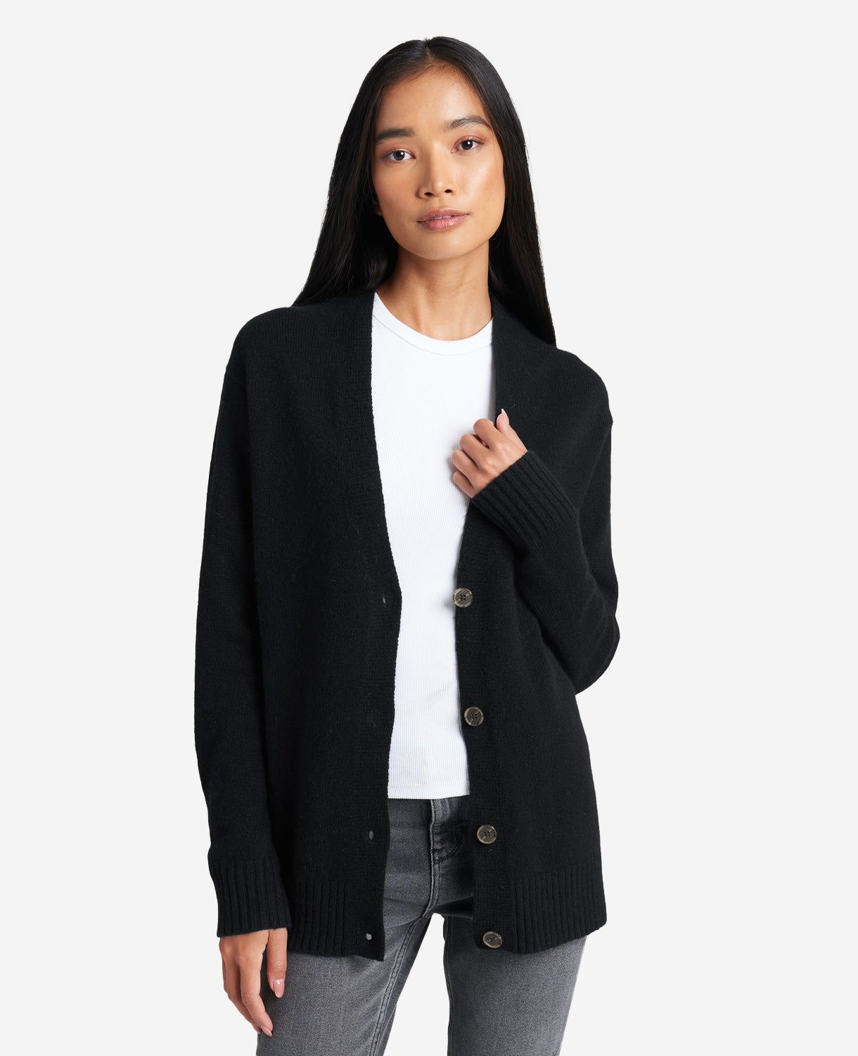 Site Exclusive! Oversized Knit Cardigan sold by Kenneth Cole product image thumbnail 4