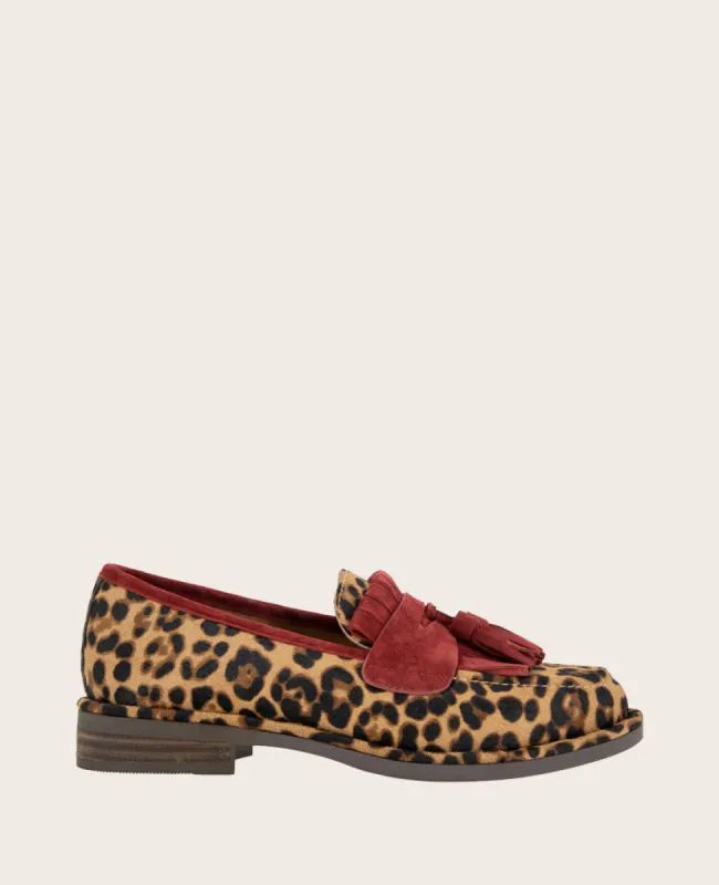 GENTLE SOULS - Cydney Haircalf And Suede Tassel Loafer sold by Kenneth Cole